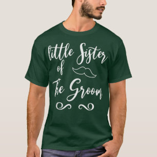 Camiseta Hermana Menor del Novio Boda Coincidente