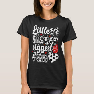Camiseta Hermana Menor Fútbol Hermana del Jugador de Fútbol