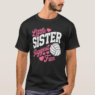 Camiseta Hermana Menor Mayor Fan Voleibol Deportivo