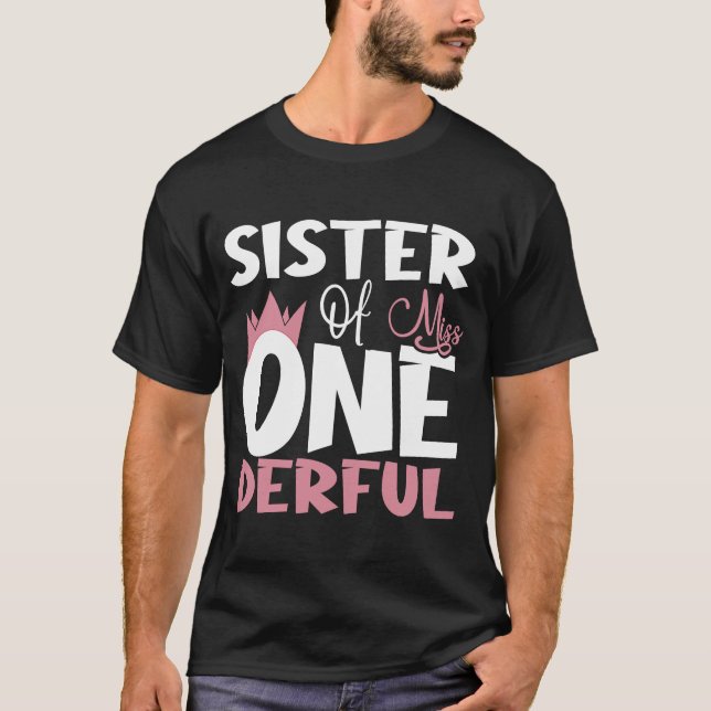 Camiseta Hermana Miss One Derful Maravillosa Primera Parte  (Anverso)