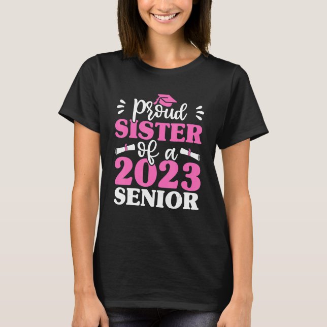 Camiseta Hermana Orgullosa De La Familia De 2023 (Anverso)
