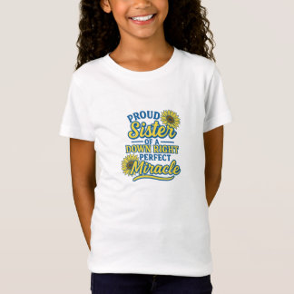 Camiseta Hermana orgullosa de un milagro absolutamente perf