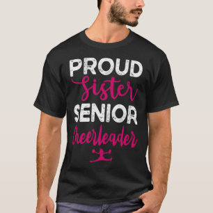 Camiseta Hermana orgullosa porrista animadora