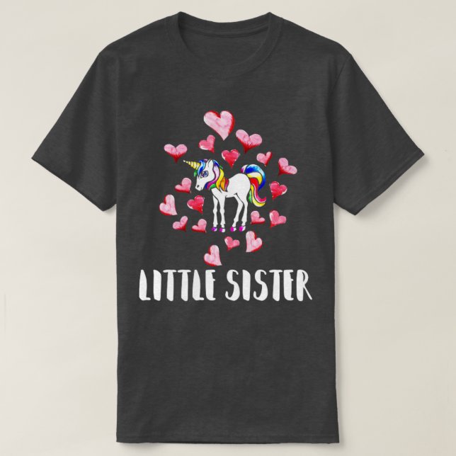 Camiseta hermana pequeña (Diseño del anverso)