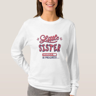 Camiseta Hermana pequeña en camino