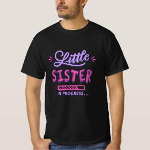 Camiseta Hermana pequeña en camino