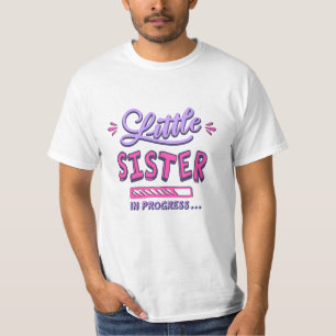 Camiseta Hermana pequeña en camino