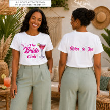 Hermana política de rosa bridal shower cóctel