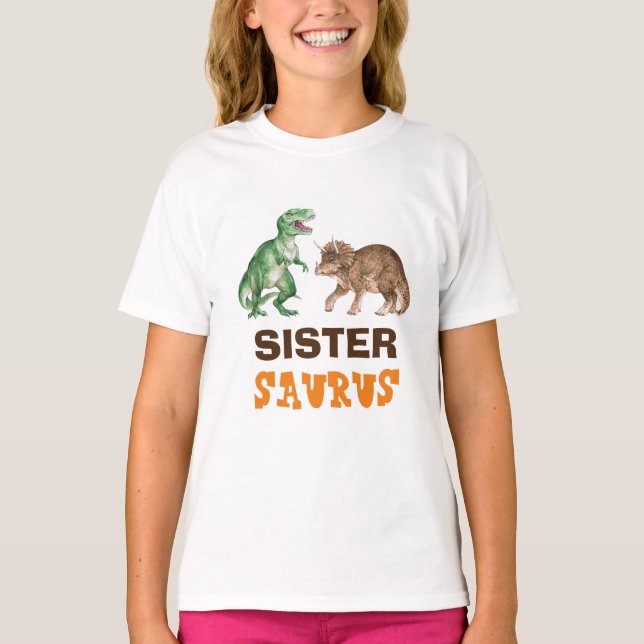 Camiseta Hermana Saurus T Shirt (Anverso)