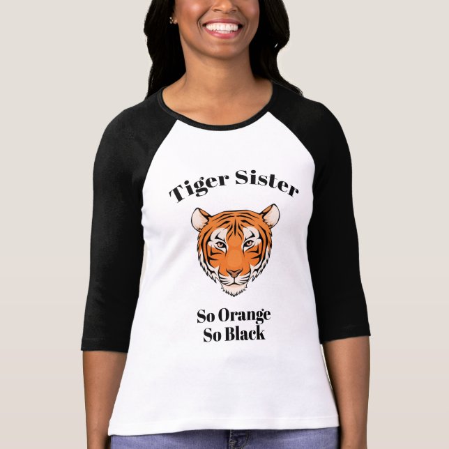 Camiseta Hermana T (NOTA del tigre: El ajuste del campanero (Anverso)