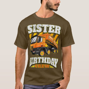 Camiseta Hermana - Trituradora de cumpleaños