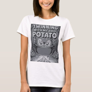 Camiseta Hermanamiento con mi hermano patata