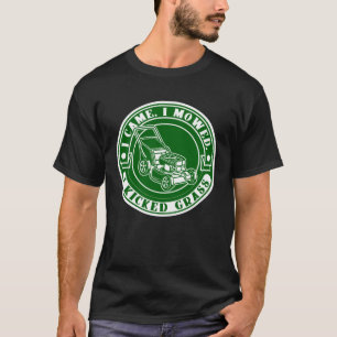 Camiseta Hermanamiento de hierba llegué, me juré que pateé