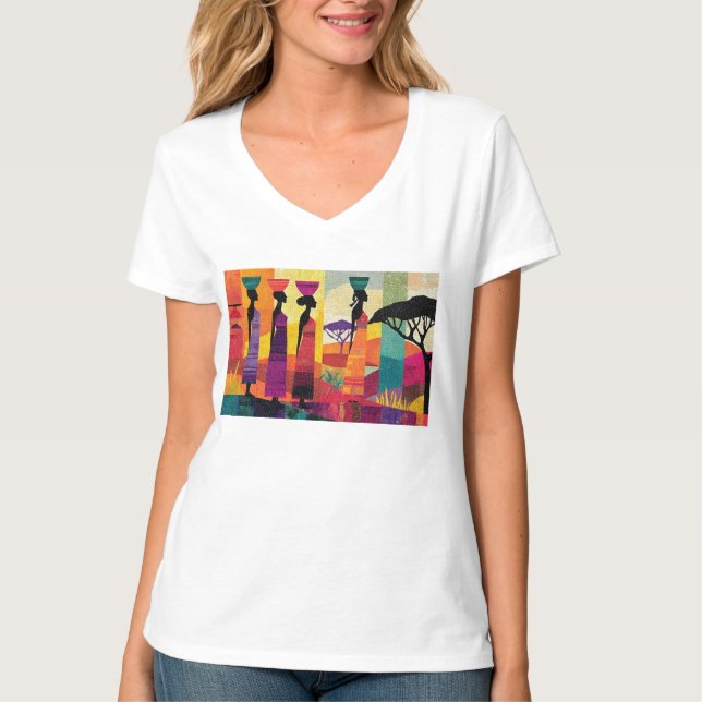 Camiseta Hermanas africanas (Anverso)