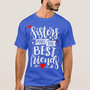 Camiseta Hermanas amables hacen ropa de BFF para hermanos