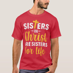 Camiseta Hermanas Cristianas De La Biblia En Cristo Son Her