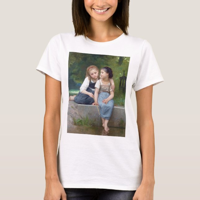 Camiseta Hermanas de Bouguereau (Anverso)