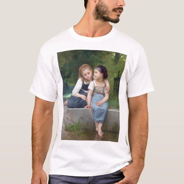 Camiseta Hermanas de Bouguereau (Anverso)