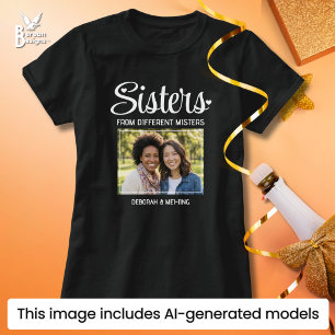 Camiseta HERMANAS DE DIFERENTES SEÑORES Nombre Foto Mejores