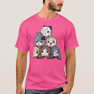 Camiseta Hermanas de la espada del dragón Kawaii Chibi Taik