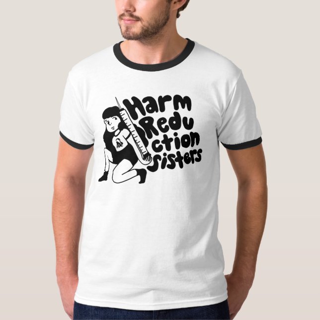 Camiseta Hermanas de Reducción de Daños Needle Girl (Anverso)