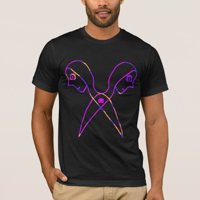 Camiseta Hermanas de tijeras (Anverso)