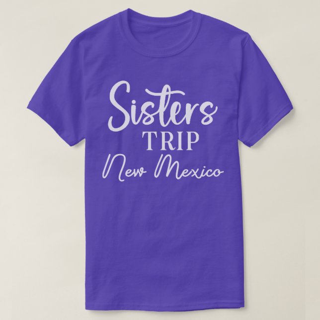 Camiseta Hermanas recorren Nuevo México (Diseño del anverso)