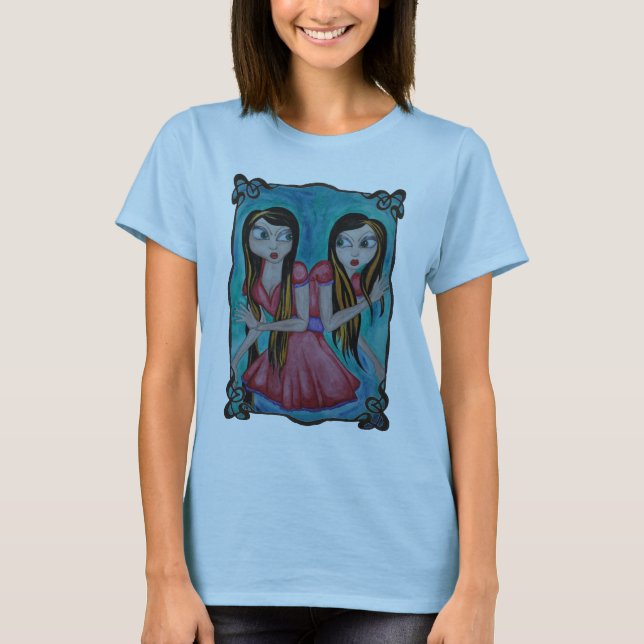 Camiseta hermanas torcidas (Anverso)