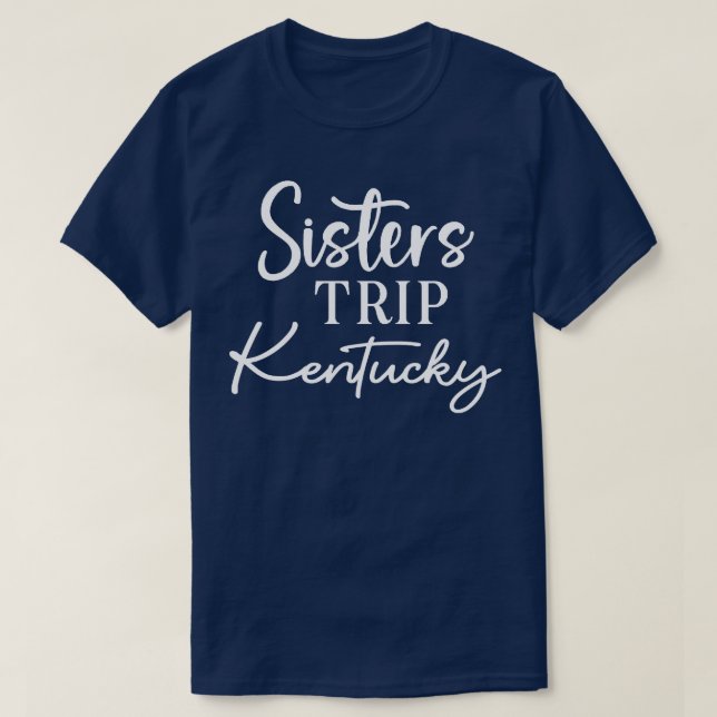 Camiseta Hermanas viajan a Kentucky (Diseño del anverso)