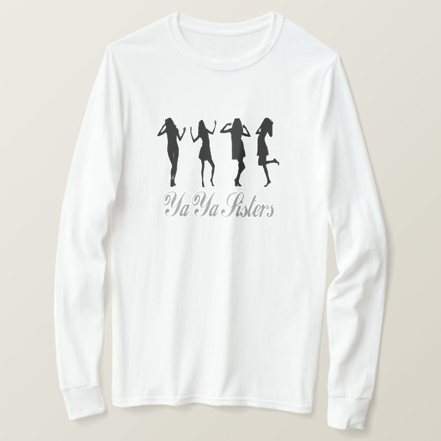Camiseta Hermanas Ya Ya (Anverso del diseño)