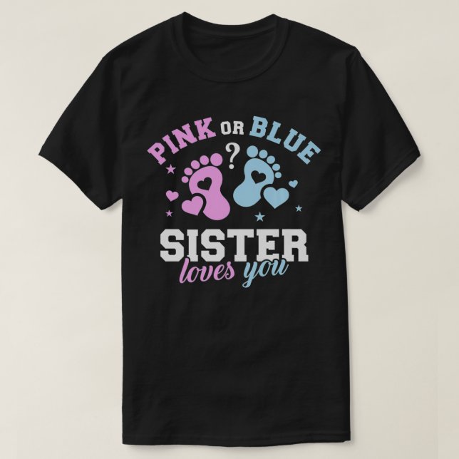Camiseta Hermandad con revelación de género (Diseño del anverso)