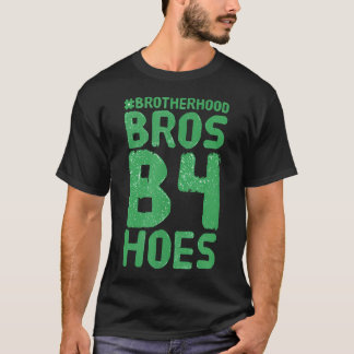 Camiseta Hermandad de gamers divertida Bros antes que novia