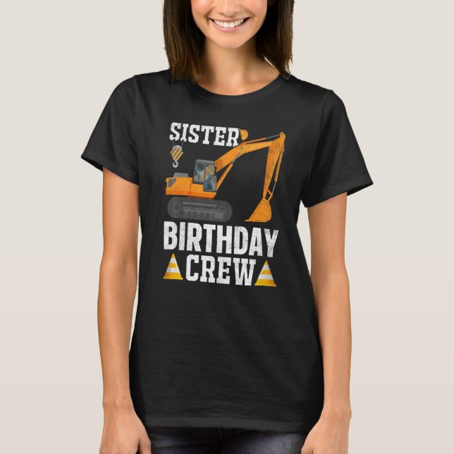 Camiseta Hermandad de la Tripulación de Cumpleaños - Fiesta (Anverso)