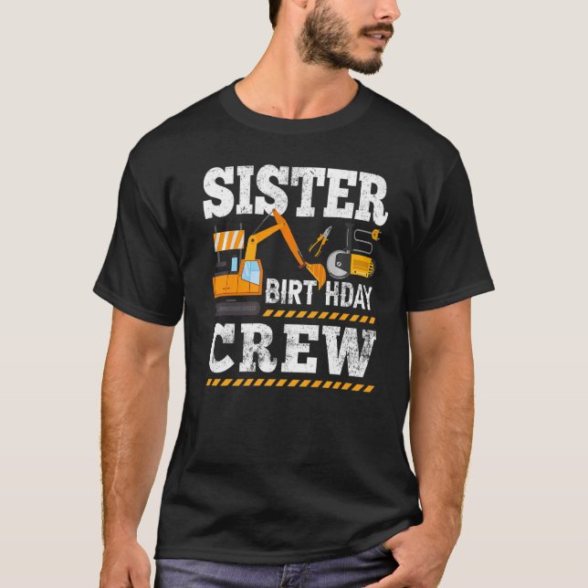 Camiseta Hermandad de la Tripulación de Cumpleaños - Fiesta (Anverso)