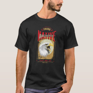 Camiseta Hermandad de los nativos americanos del águila Esp