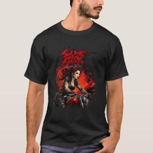 Camiseta Hermandad de Motociclistas Caballo de Hierro Rebel