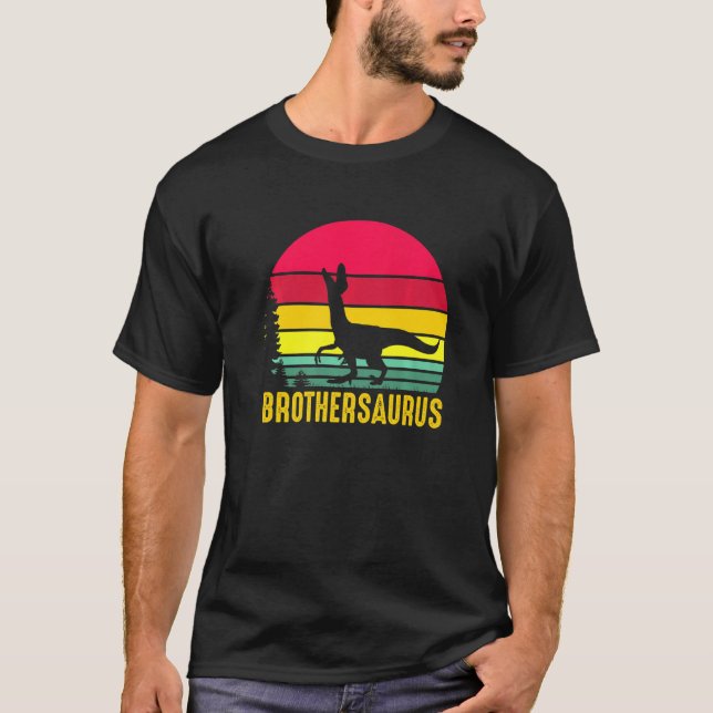 Camiseta Hermandad Gran Hermano T Rex Dinosaurio Género Re (Anverso)