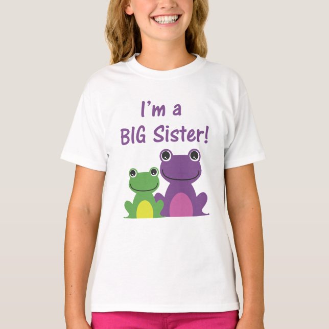 Camiseta Hermandad Hermana de la Rana Grande T (Morado/Verd (Anverso)