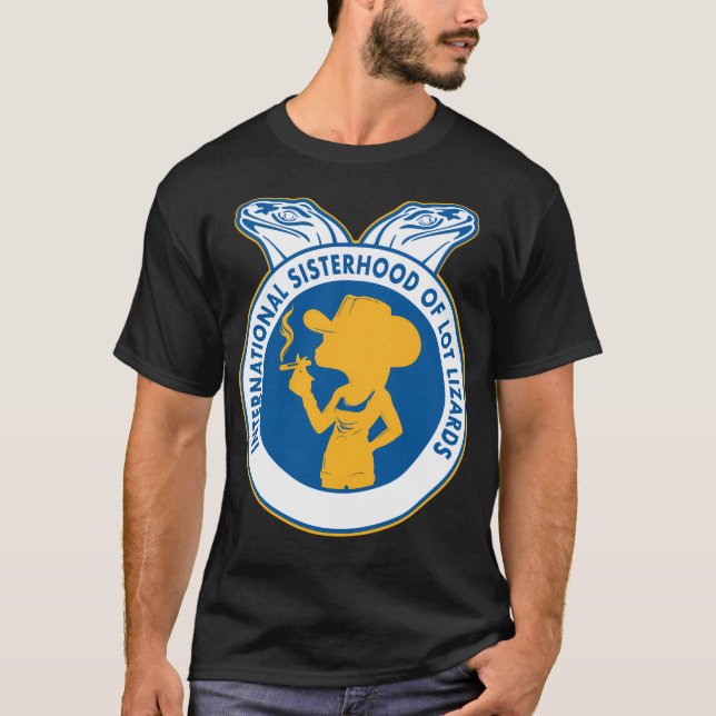 Camiseta Hermandad Internacional De Lot Lizards - Divertido (Anverso)