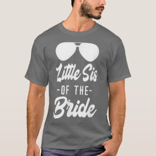 Camiseta Hermanita de la novia Día de ensayo familiar Ba