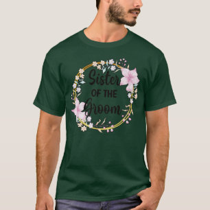 Camiseta Hermanita Del Novio Ducha Día De La Boda Hermano S