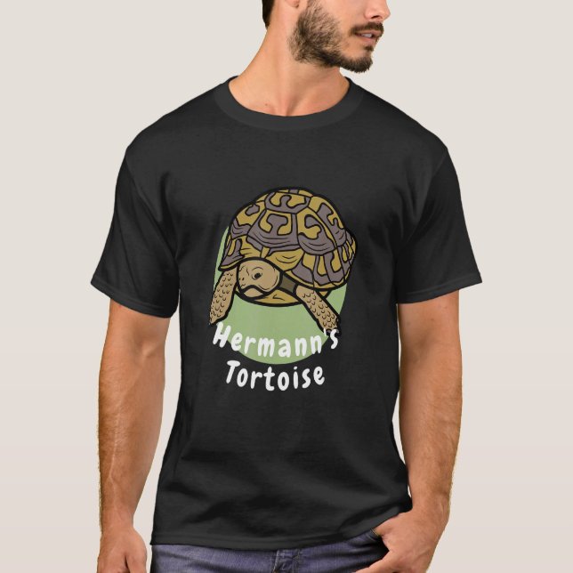 Camiseta Hermannu2019's Tortoise and Cute Tortoise (Anverso)