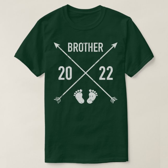 Camiseta Hermano 2022 hipster (Diseño del anverso)