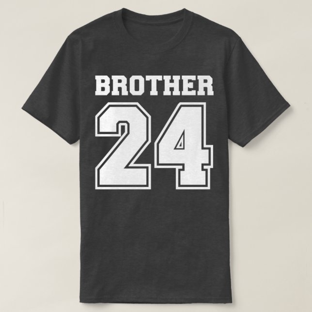 Camiseta Hermano 2024 para nuevo hermano (Diseño del anverso)