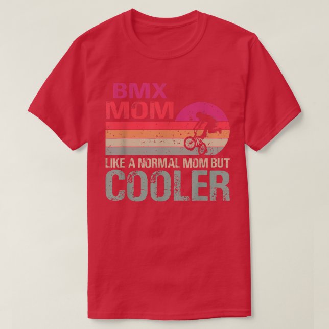 Camiseta Hermano Bm Como Una Madre Normal Pero Ciclismo Bm  (Diseño del anverso)