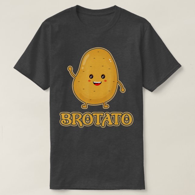 Camiseta Hermano Brotato y Amistad con la Papa (Diseño del anverso)