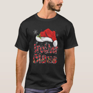 Camiseta Hermano Claus Luces de Navidad Pijama Fam