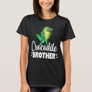 Camiseta Hermano Cocodrilo Alligator Reptile Animal