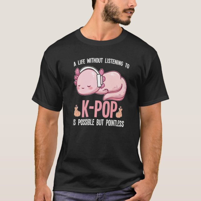 Camiseta Hermano Comercial Por Dejarme Escuchar A K Pop Sou (Anverso)