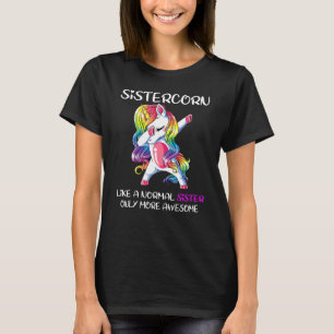 Camiseta Hermano como hermana normal